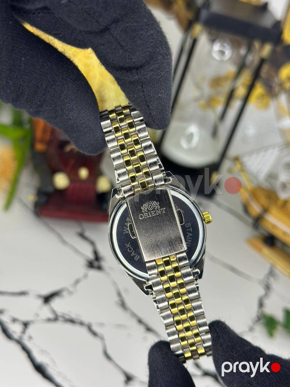 Kişilər üçün qol saatı TCS_3158 Gold-Silver/Gray — Mallar, Bakı (3)