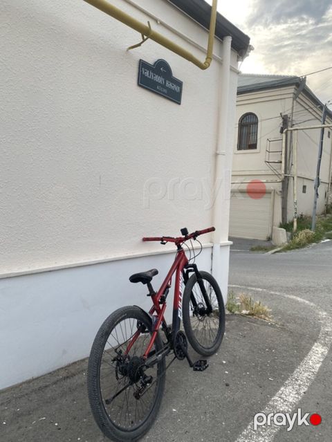 MTB velosiped – Full Bikes, 26" - Rəng: qırmızı/qaralı - Çərçivə — Bakı