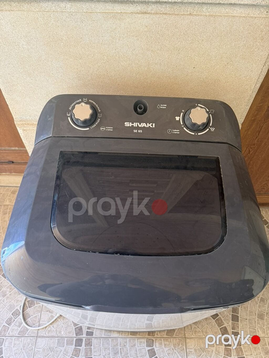 Shıvakı SE 6S yuma maşını – portativ, yuxarıdan yükləməli - Yuma — Çamaşır maşınları, Gəncə (2)