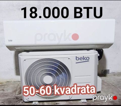 Kondisioner Beko, İşlənmiş, 50-60 kv. m, Split sistem, Kredit yoxdur, Ödənişli quraşdırma — Bakı