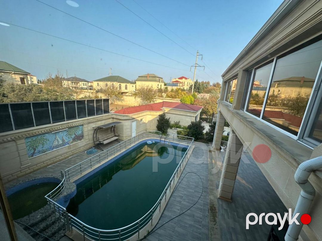 Satılır 8 otaqlı həyət evi/bağ evi 600 m² — Ev, villa, Bakı (2)