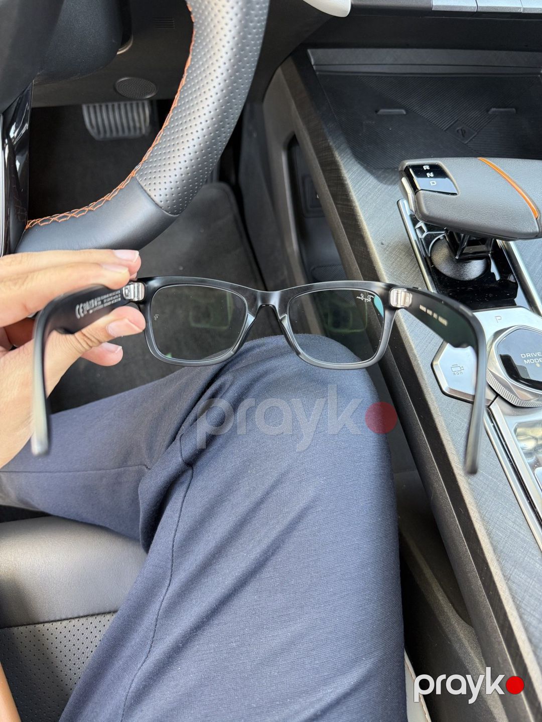 Ray-Ban Meta Wayfarer Gen 2 RW4012 Transitions Grey — Səs texnikası, Bakı (4)