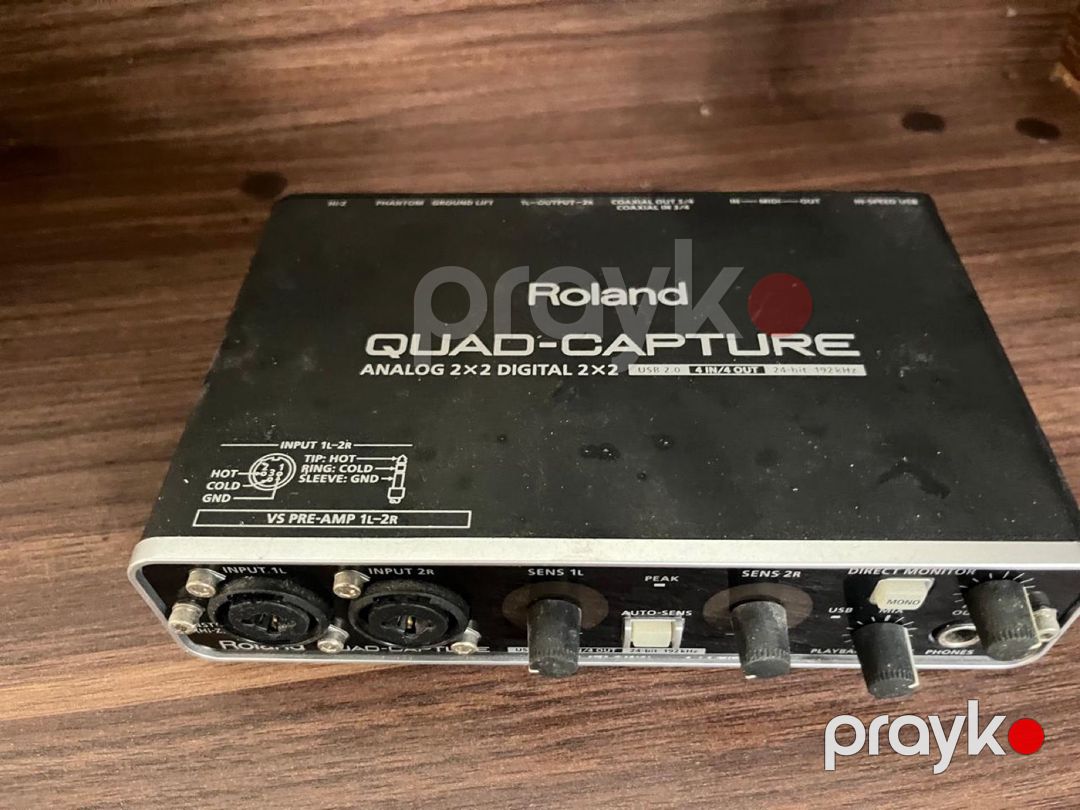Roland Quad - Capture Sound Card — Səs texnikası, Bakı (2)