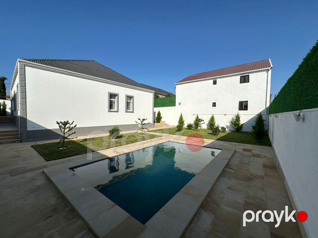Satılır 4 otaqlı həyət evi/bağ evi 140 m² — Ev, villa, Bakı (5)