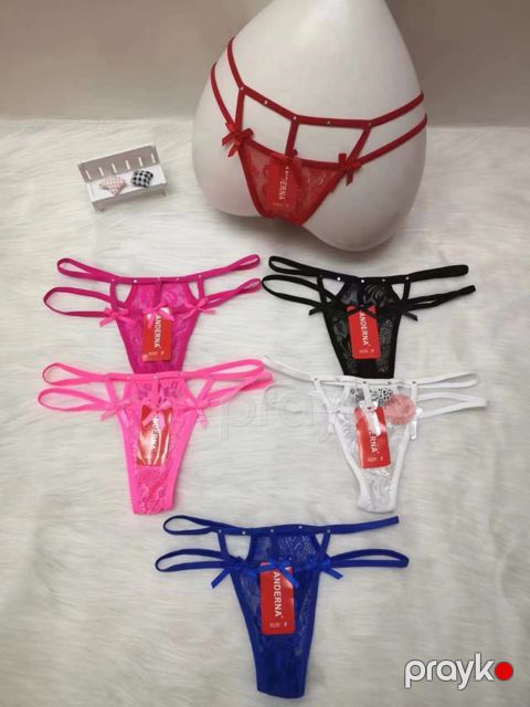 Strinq dəsti qadınlar üçün OR79, poliamid, rəngbərəng, ölçü 34, 5 əd — Bakı