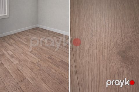 Dekorativ döşəmə örtüyü 68037, qəhvəyi, 15.2x91.4 sm 36 ədəd — Bakı