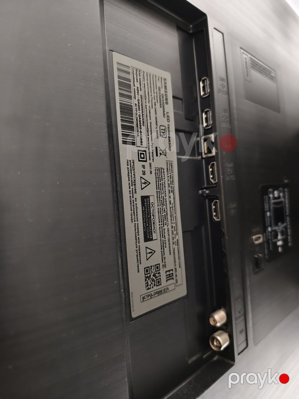 Samsung QLED (Q60A) TV – divara montajlı, nazik çərçivə Tv yeni — Televizorlar, Sumqayıt (6)