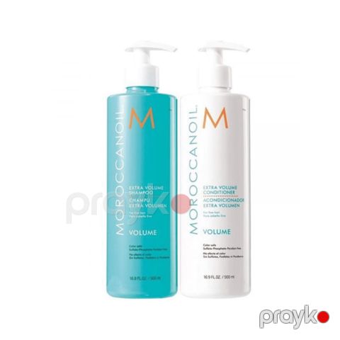 Dəst Moroccanoil Extra Volume Şampun və Kondisioner DUO, 2x500 ml - 7290116976891 — Bakı