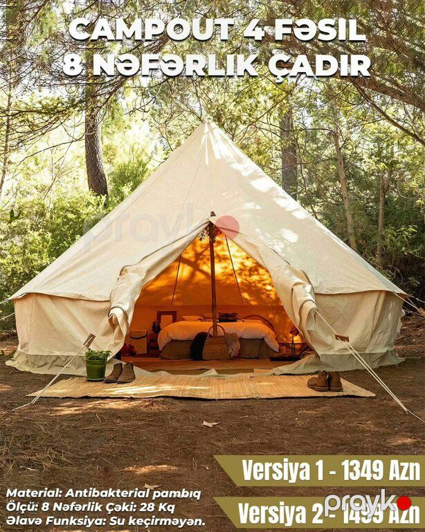 Kempinq çadırları — Camping, ovçuluq və balıqçılıq, Bakı (9)