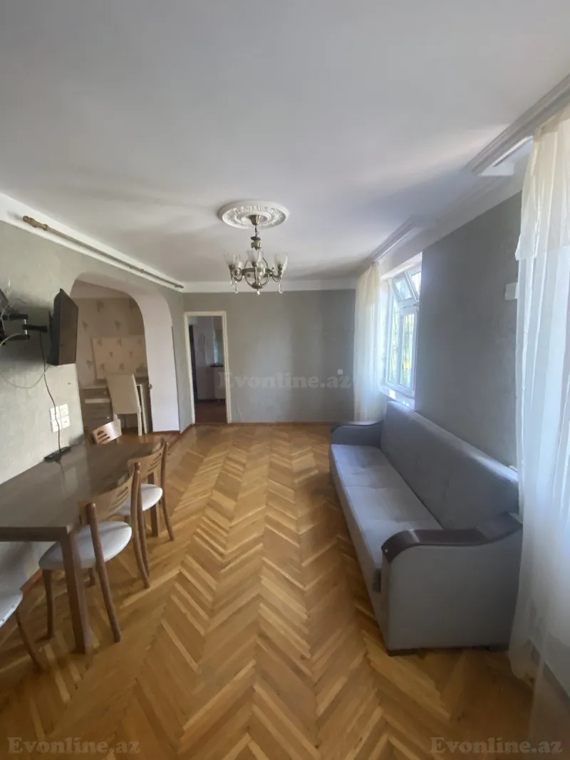 Kirayə verilir 2 otaqlı Mənzil Köhnə tikili 80 m² Bakı, Yasamal r., Elmlər Akademiyası m — Mənzil, Bakı (2)