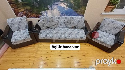 *Divan kreslo dəsti satilir* qiyməti 150₼* ünvan Binə — Bakı