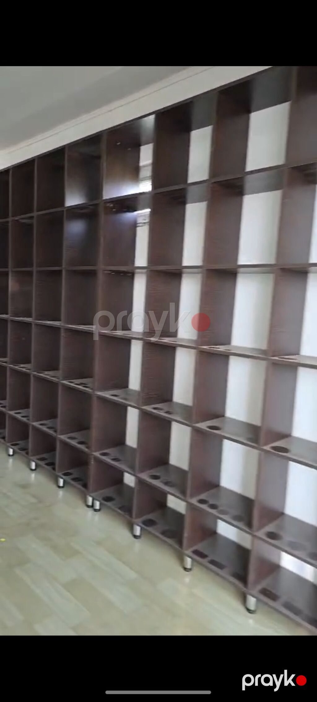 Mağaza üçün modul rəf sistemi - Material: laminat/LDSP ağac əsaslı — Vitrini, Cəlilabad (2)