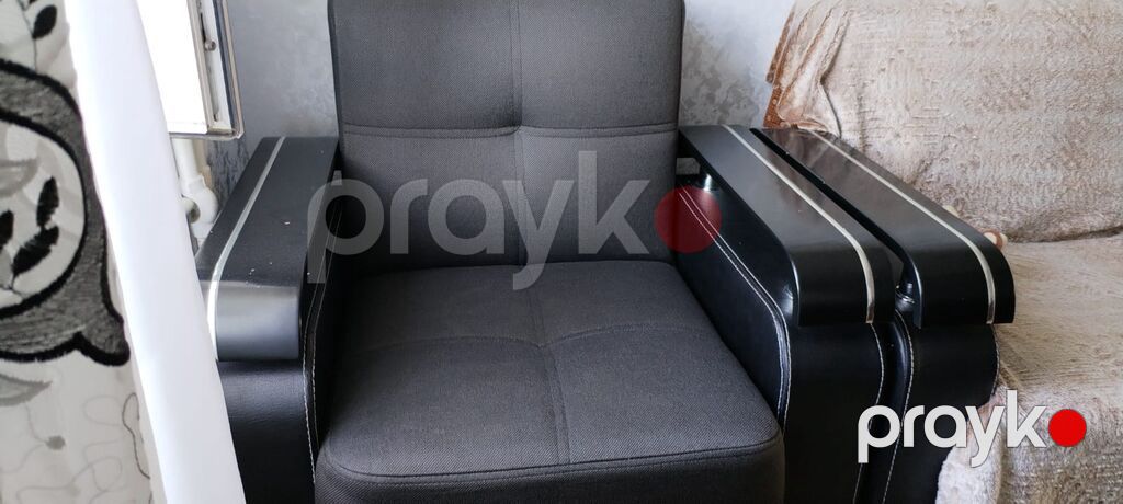 Qonaq otağı üçün yumşaq mebel dəsti bir divan iki kreslo idiyal — Yumşaq mobilya dəstləri, Sumqayıt (2)