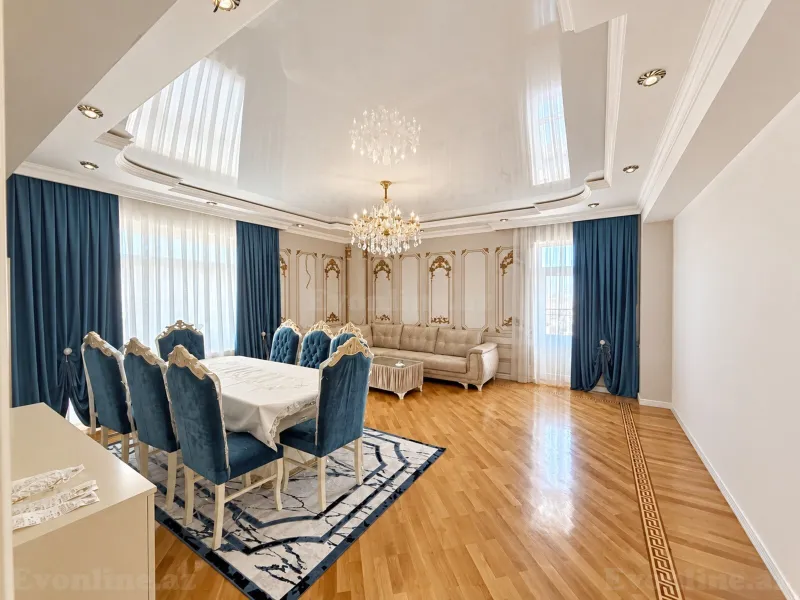 Satılır 3 otaqlı Mənzil Yeni tikili 130 m² Bakı, Binəqədi r., Nəsimi m., 6-cı mikrorayon — Mənzil, Bakı (2)
