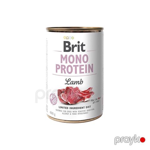 Konserva itlər üçün Brit Care Mono Protein Lamb, 400 q — Bakı