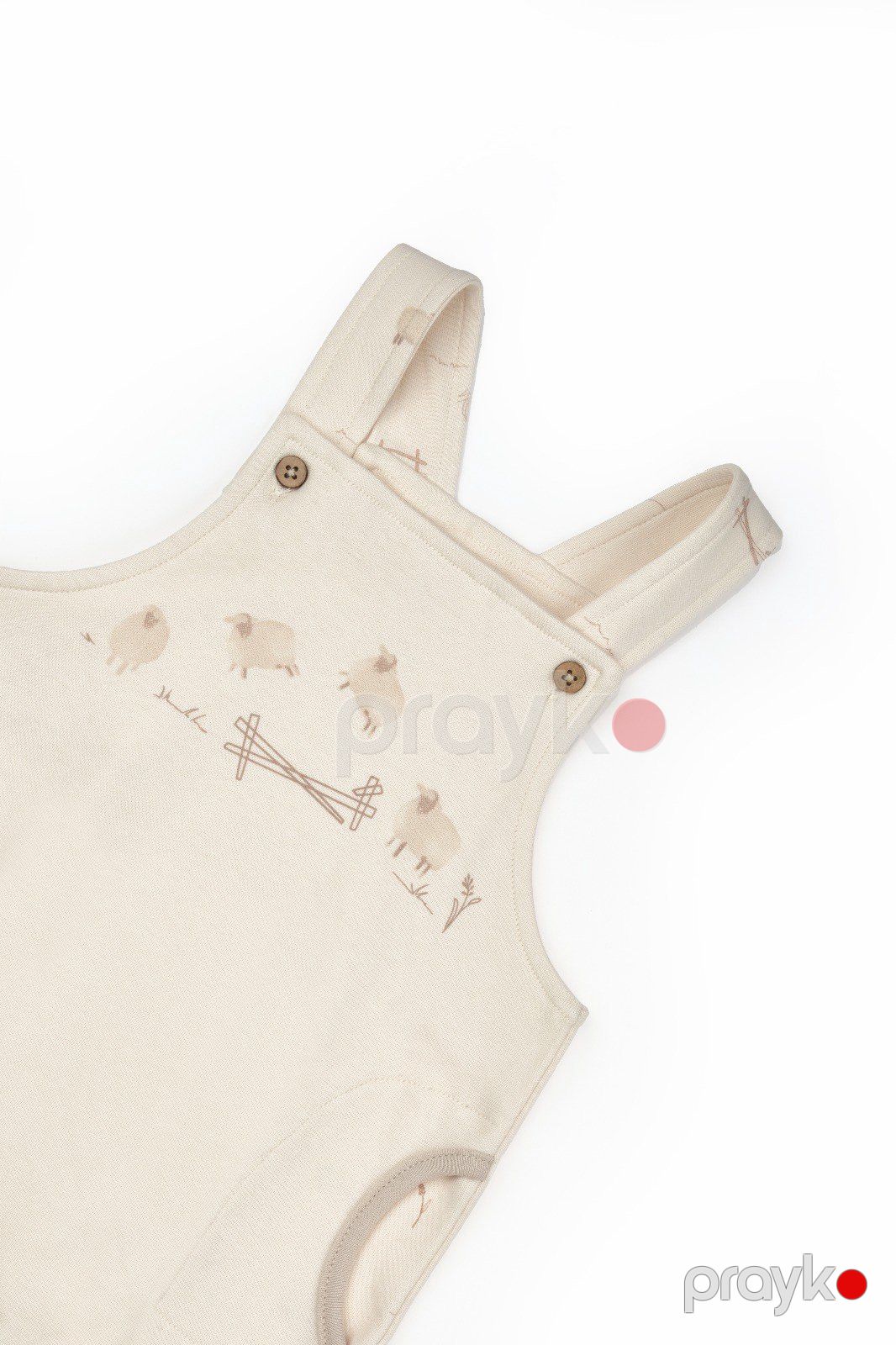Yenidoğulanlar üçün oğlan körpə tulumu Babycosy, 6-9 ay, %100 orqanik pambıq, krem/bej - 8683529325476 — Mallar, Bakı (3)