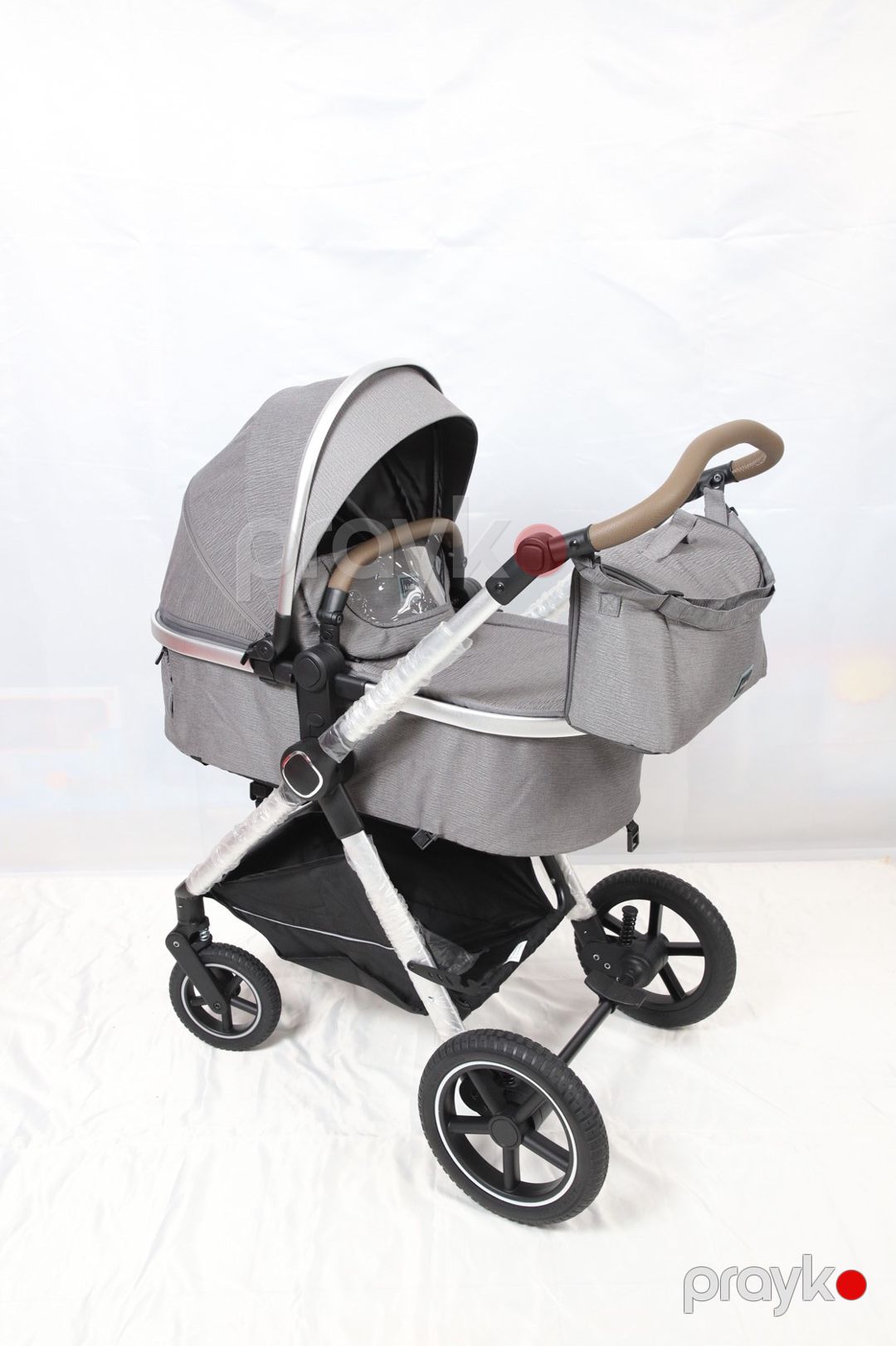 Uşaq arabası Kidilo H2X-C, boz — Mallar, Bakı (2)