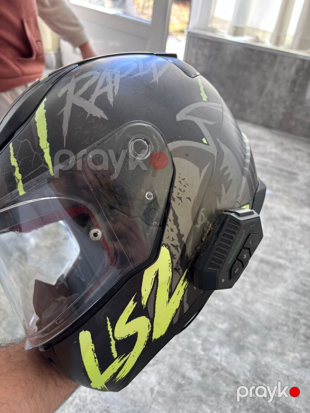 LS2 Rapid tam üzlü motosiklet dəbilqəsi - Model: LS2 Rapid — Motosiklet geyimi, Bakı (5)