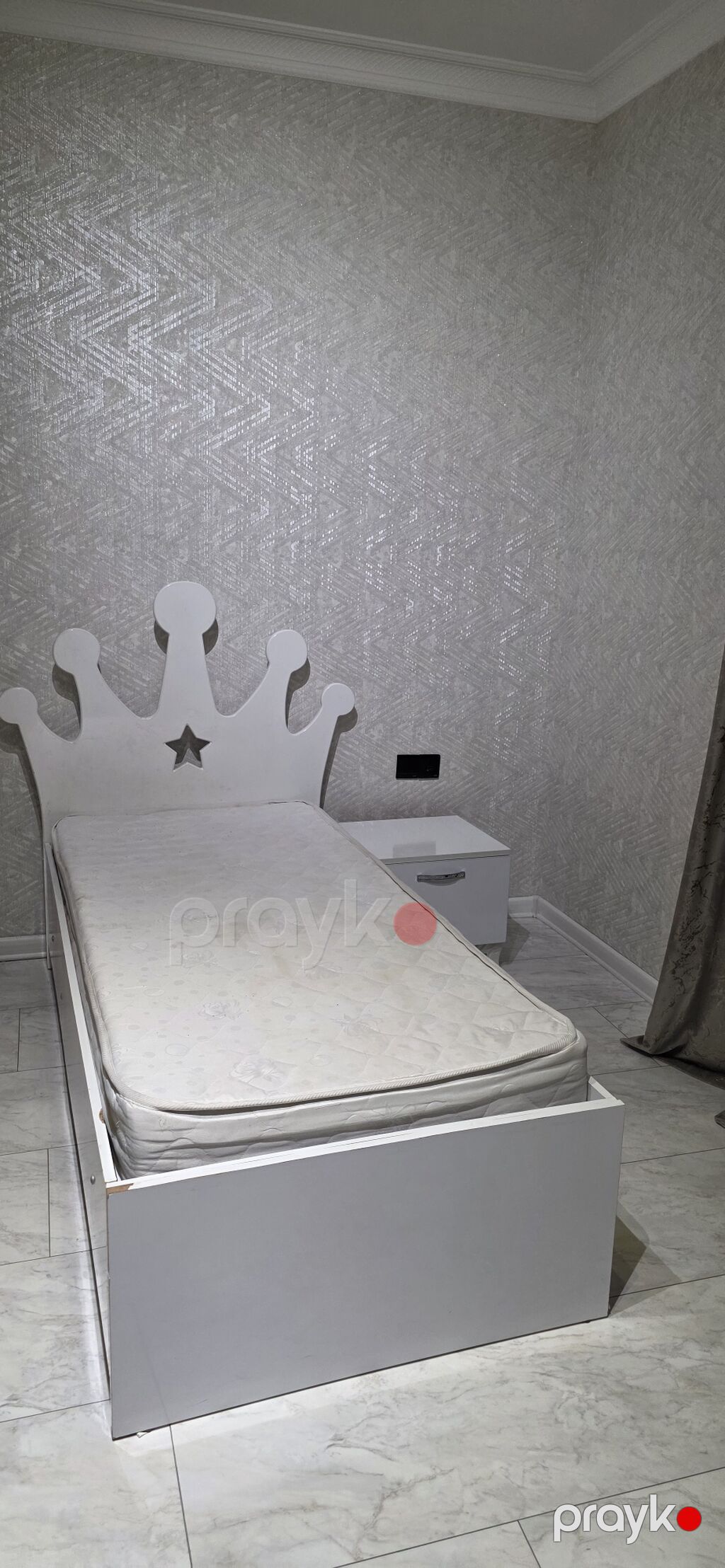 Oğlan və qız üçün, İşlənmiş, 2 təknəfərlik çarpayı, Dolab, 2 tumba — Uşaq mebeli dəstləri, Bakı (4)