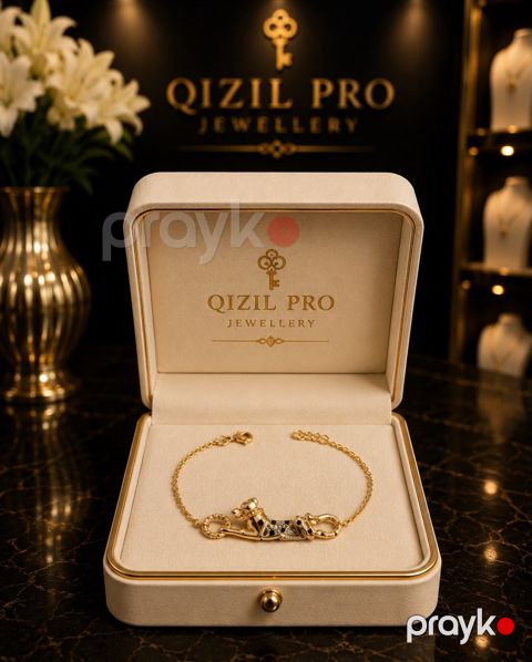 Qolbaq qadınlar üçün 1750, qızıl 585 əyar — Bakı