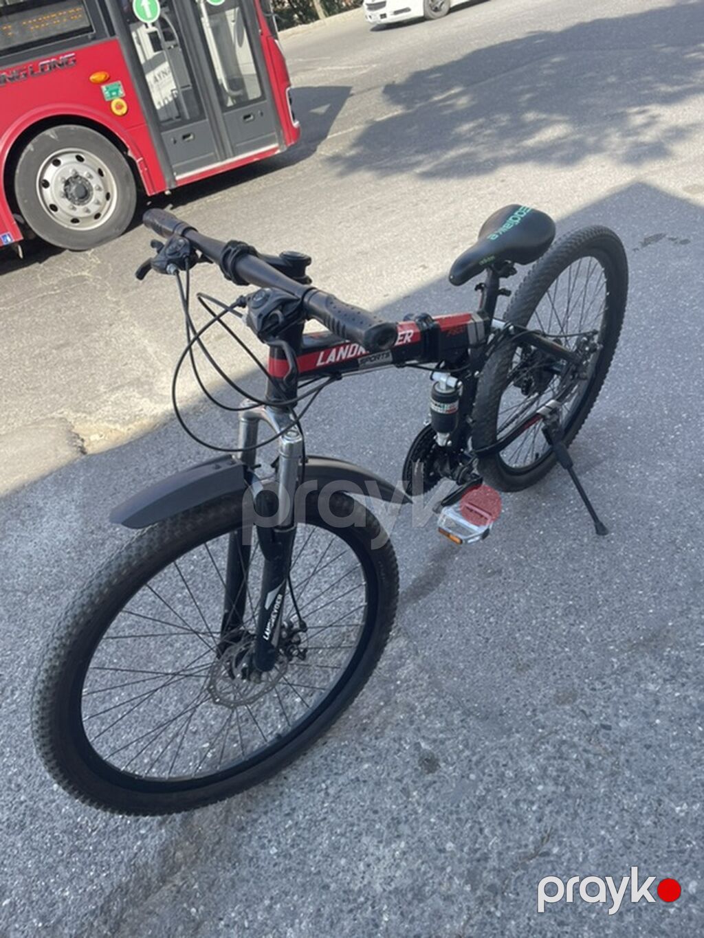 Velosiped 26-lıq Landrover Velosiped əla vəziyyətdədir, çox az — Dağ velosipedləri, Bakı (2)