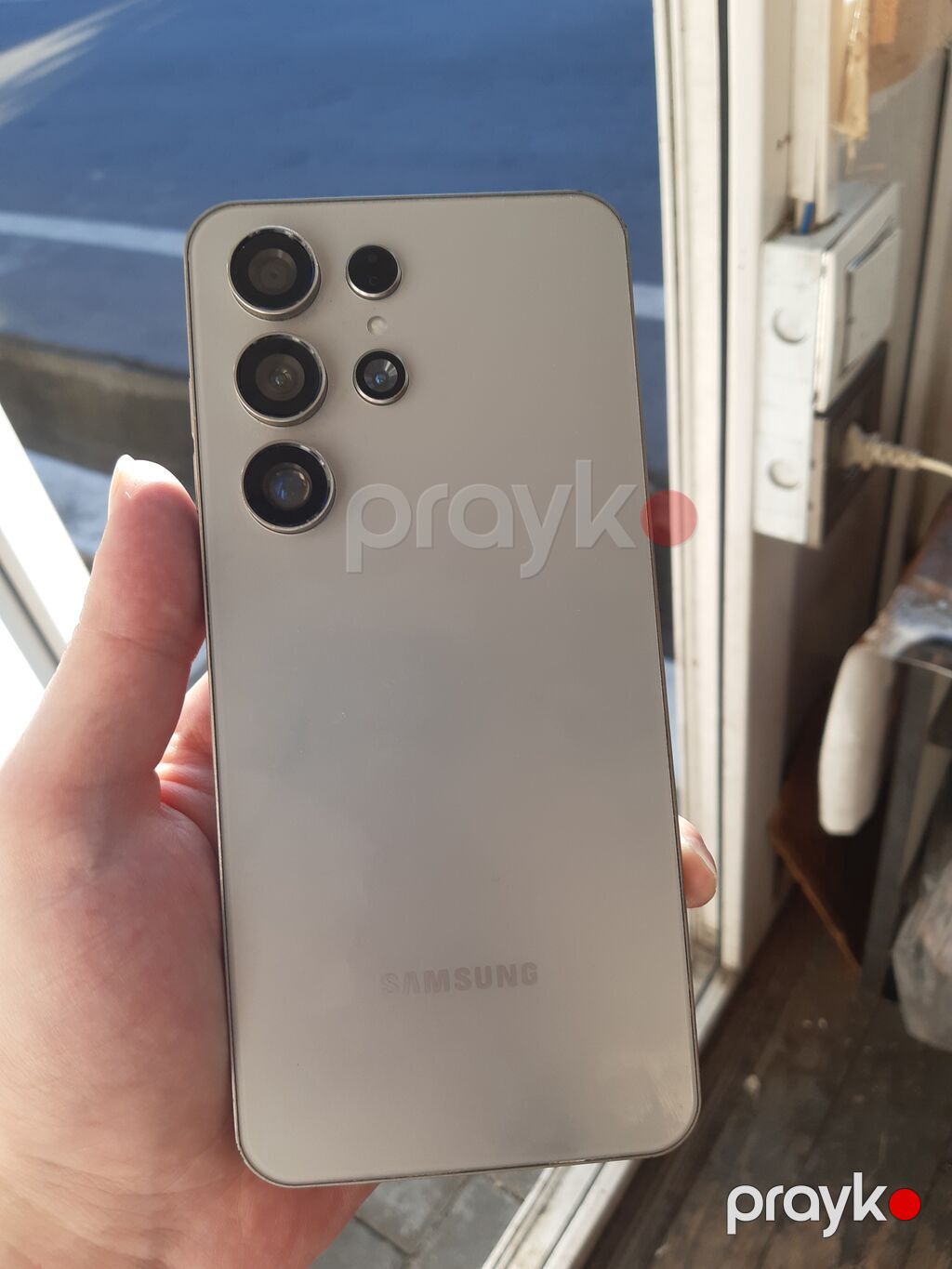 Samsung Galaxy S24 Ultra, 256 GB, rəng - Gümüşü, Barmaq izi — Samsung, Şəki (2)