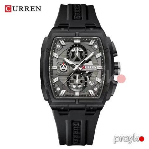 Kişi qol saatı Curren NC 8488, qara — Bakı