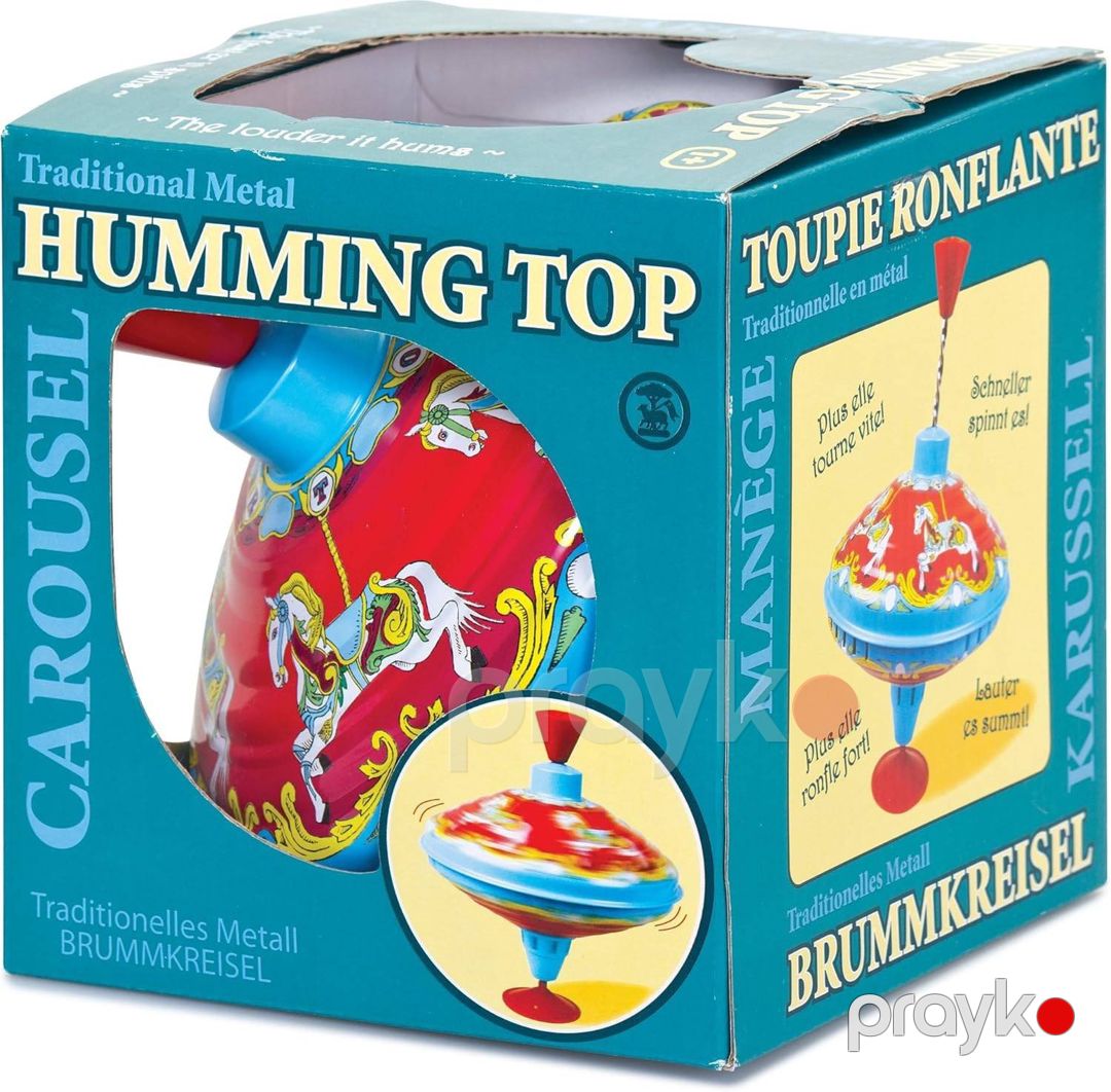 Fırfıra Carousel Humming Top, tam metal, klassik dizayn, 17.5 sm - 00-00047400 — Mallar, Bakı (3)