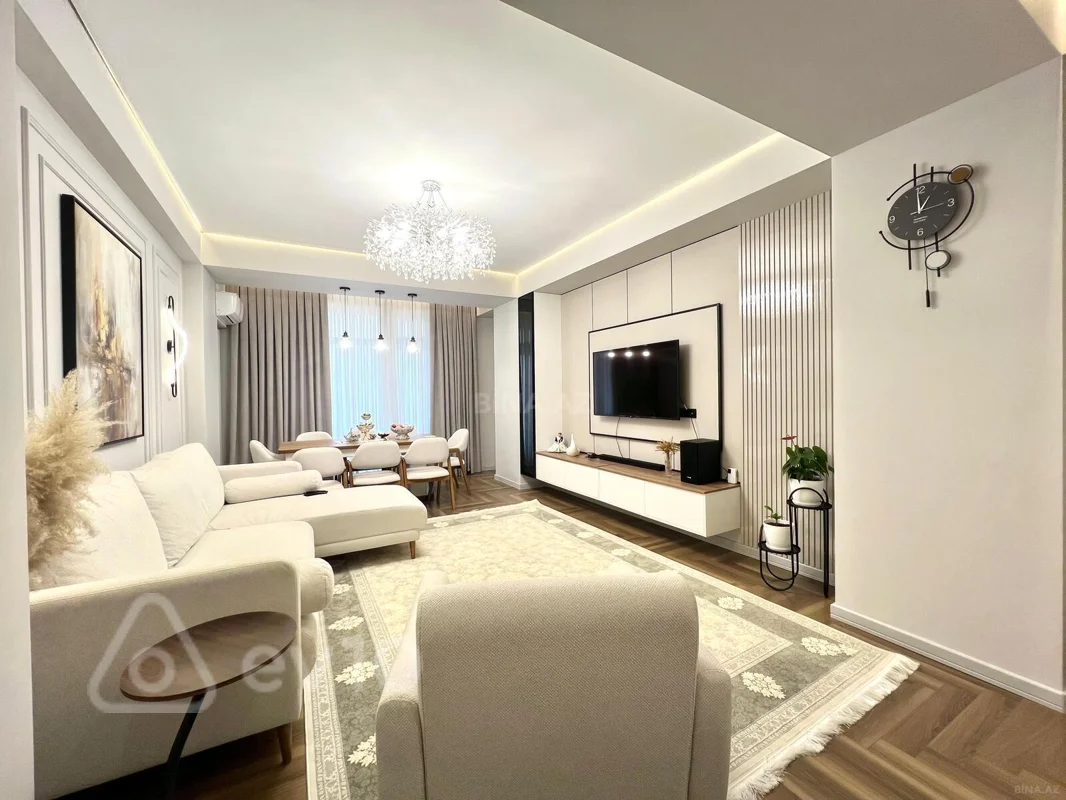 4 otaqlı mənzil, 185 m², mərkəzi bulvar küçəsi — kirayə — Mənzil, Bakı (3)
