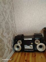 Kompakt ev audio sistemi – 2 kolon və mərkəzi blokdan ibarət mini — Speakers and Acoustic Systems