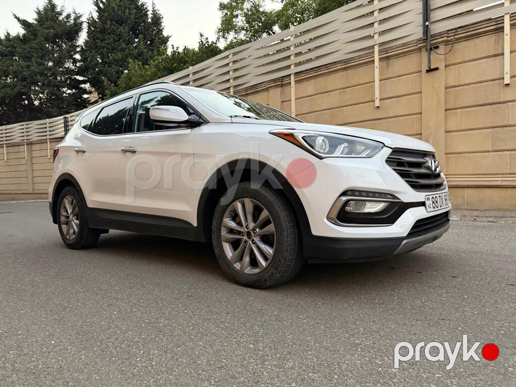 Hyundai Santa Fe, 2.0 L, 2017 il, 66 050 km — Avtomobillər, Bakı (6)