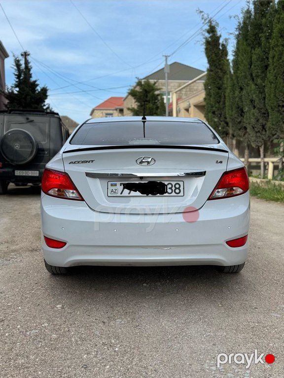 Hyundai Accent, 1.4 L, 2019 il, 109 000 km — Avtomobillər, Bakı (2)