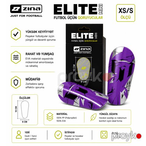 Qalxanlar dəsti Elite Mini Zina, bənövşəyi, ölçü XS/S — Bakı
