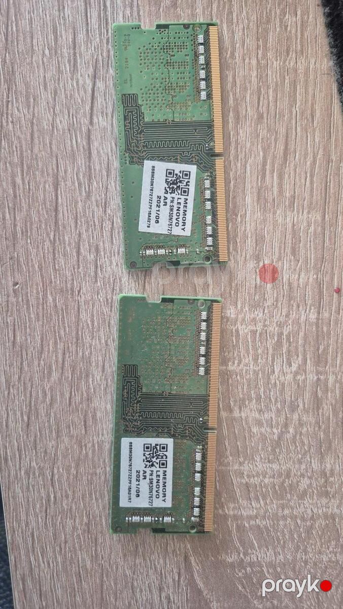 DDR4 Samsung 16GB (2×8GB) 3200MHz — Kompüterlər və noutbuklar, Bakı (2)