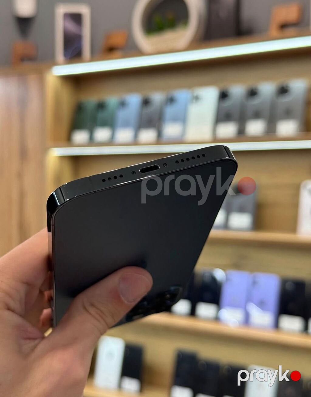 IPhone 12 Pro Max, 128 GB, Pacific Blue, Zəmanət, Simsiz şarj, Face ID — Apple iPhone, Digah (4)
