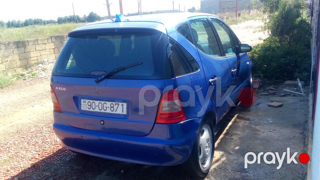 Mercedes A 140, 1.6 L, 1999 il, 233 000 km — Avtomobillər, Bakı (2)