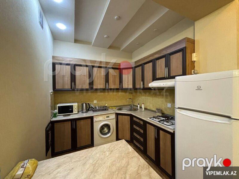 Səbail rayonunda 3 otaqlı Yeni tikili Kirayə verilir, 110 m² — Mənzil, Bakı (6)