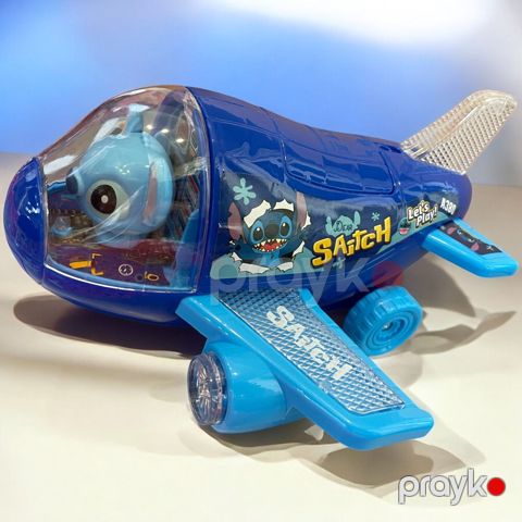 İşıqlı və Musiqili Oyuncaq Stitch, təyyarə — Bakı