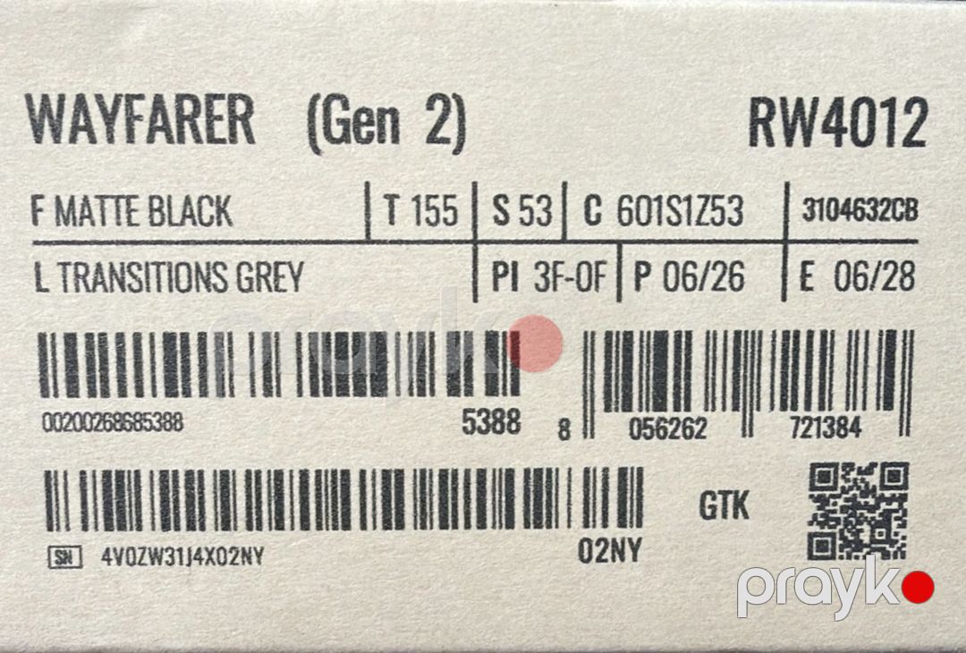 Ray-Ban Meta Wayfarer Gen 2 RW4012 Transitions Grey — Səs texnikası, Bakı (6)