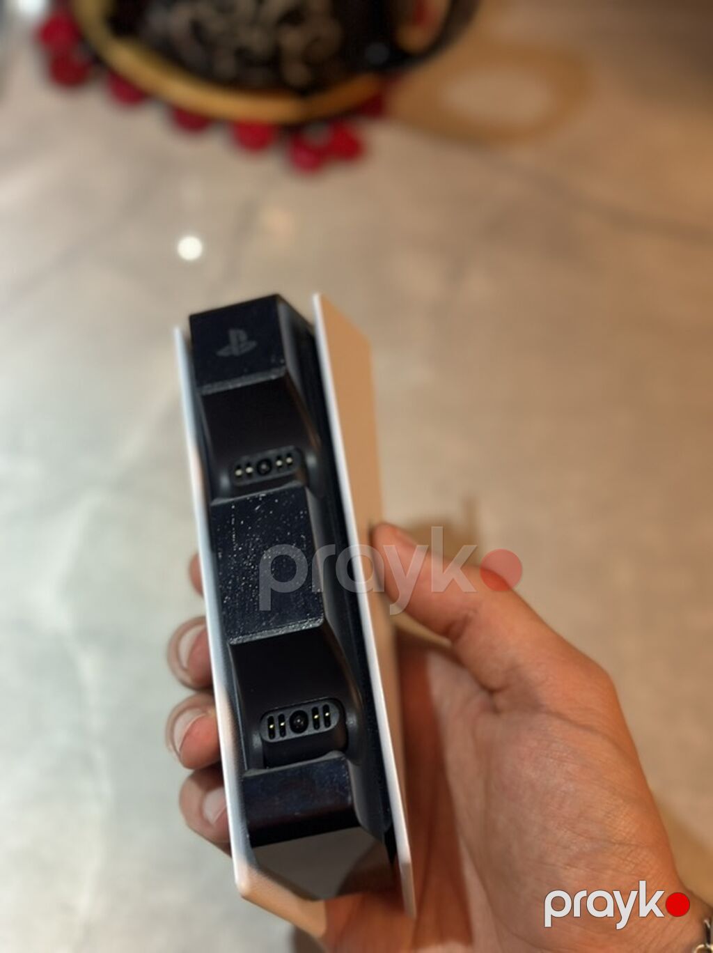 PS5 DualSense Galactic Purple + Original Charging Station — Aksesuarlar, Gəncə (5)