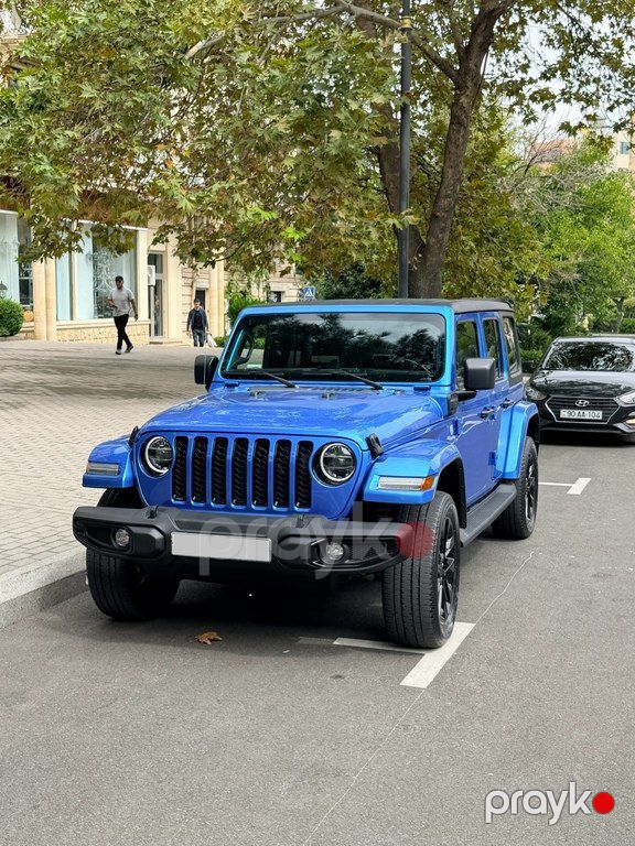 Jeep Wrangler, 2.0 L, 17.3 kWh, 2022 il, 79 800 km — Avtomobillər, Bakı (2)
