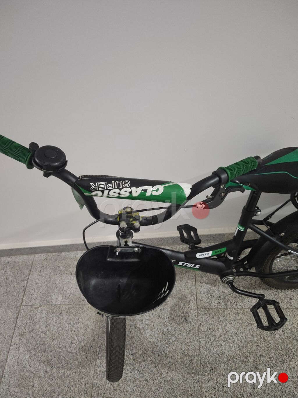 Uşaq velosipedi – Stels Speed Bıke (qara-yaşıl) Xüsusiyyətlər — Uşaq velosipedləri, Bakı (6)