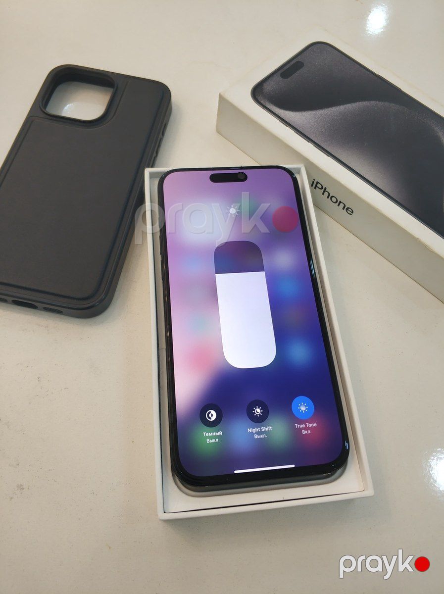Apple iPhone 15 Pro Max Black Titanium 256GB/8GB — Smartfonlar, Gəncə (7)