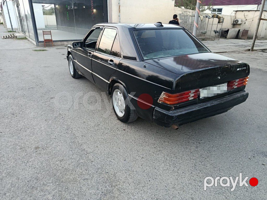 Mercedes 190, 2.0 L, 1990 il, 201 245 km — Avtomobillər, Bərdə (6)