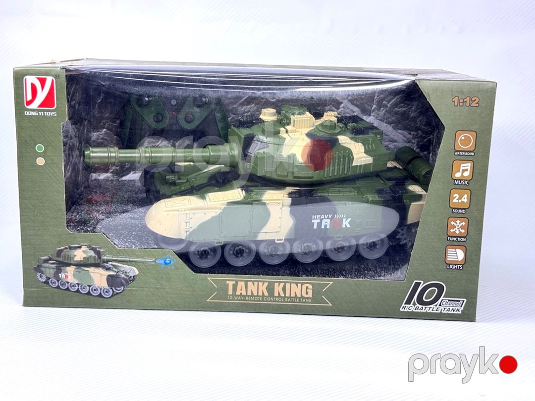 Radio ilə idarə olunan tank Tank King A8863-145, rəngbərəng — Mallar, Bakı (3)