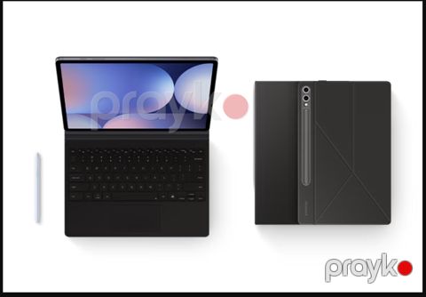 Samsung Galaxy Tab S10+ Book Cover Keyboard Slim- Aİ Key — Bakı