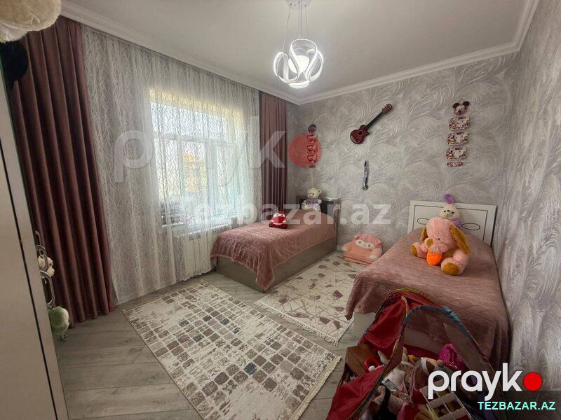 savalanda mekteb arxasinda 3 otaqli ev — Ev, villa, Bakı (7)