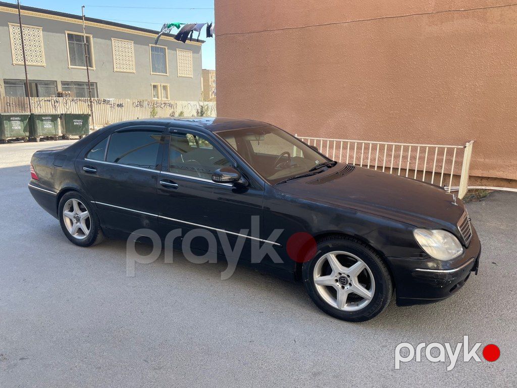 Mercedes S 320, 3.2 L, 1999 il, 311 000 km — Avtomobillər, Bakı (5)