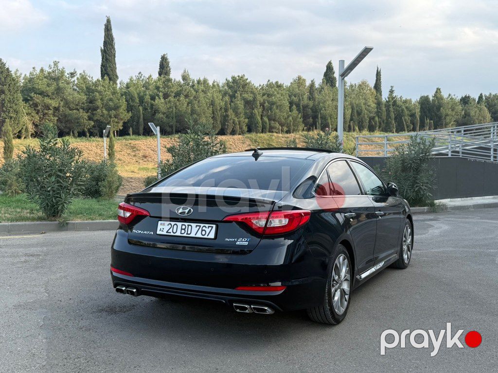 Hyundai Sonata, 2.0 L, 2015 il, 159 647 km — Avtomobillər, Gəncə (6)