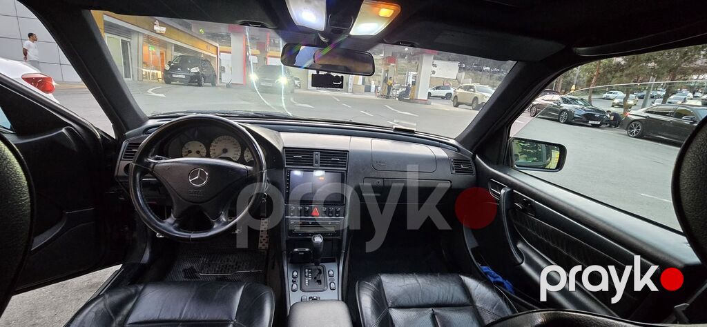 Mercedes-Benz C-Class 4 qapılı sedan, qara rəng il 1998 2,8 motor — Avtomobillər, Bakı (10)